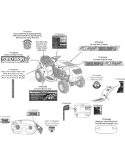 Page E Diagram and Parts List for 13AO771H055 2009 Yard Man Lawn Tractor